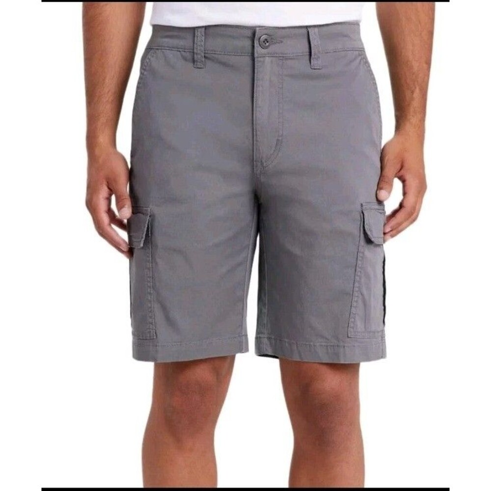 UNIONBAY Men’s Cargo Shorts / Color Gray / Size 36 / New‎